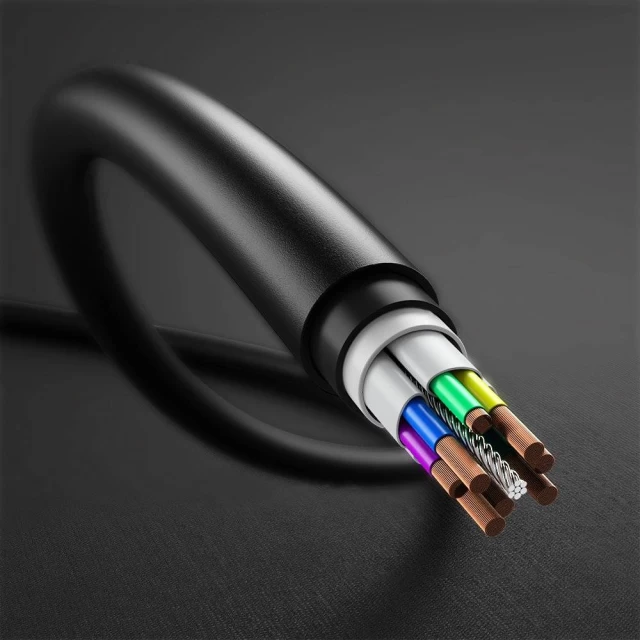 Кабель Choetech USB-C to USB-C 0.5m Black (CC0001)