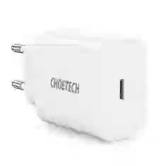 Сетевое зарядное устройство Choetech PD 20W USB-C White (6 971 824 977 905)