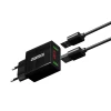 Сетевое зарядное устройство Choetech PD 11W 2xUSB-A Black (C0028)