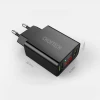 Сетевое зарядное устройство Choetech PD 11W 2xUSB-A Black (C0028)