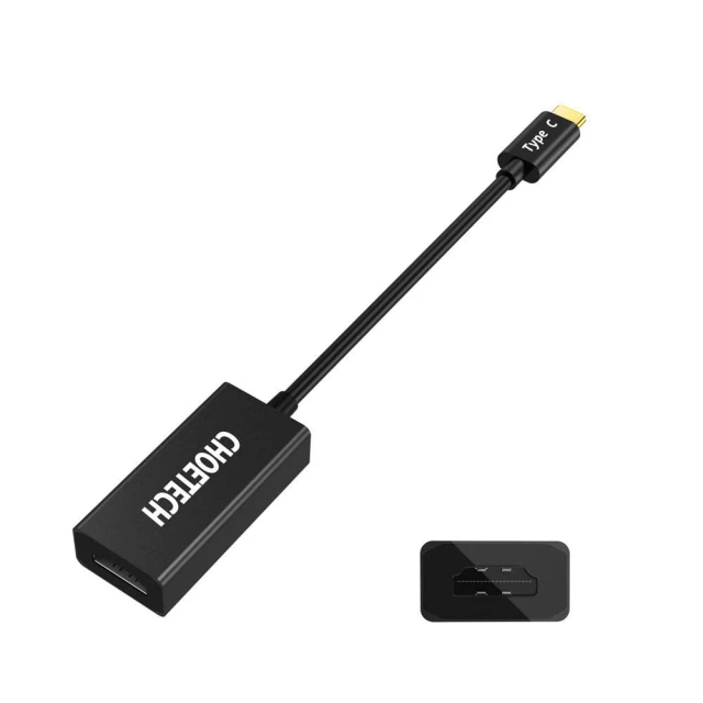 Адаптер Choetech USB-C to HDMI Black (HUB-H05)