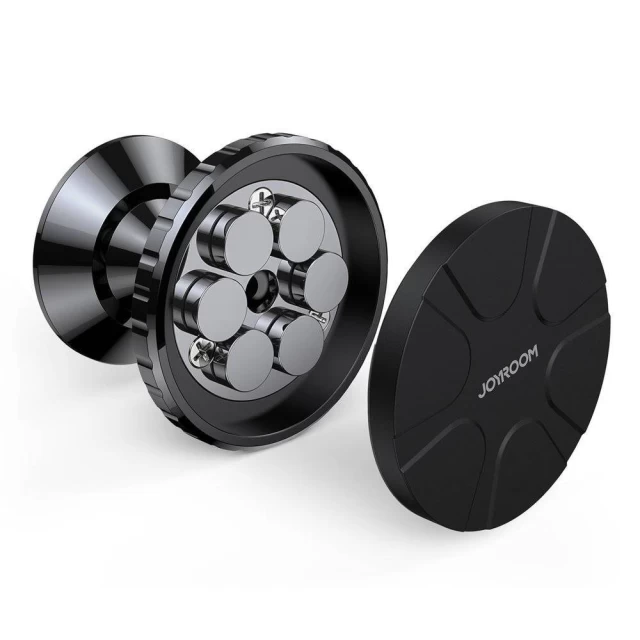 Автодержатель Joyroom Self-adhesive Universal Magnetic Car Mount Phone Holder for Dashboard Black (JR-ZS260)