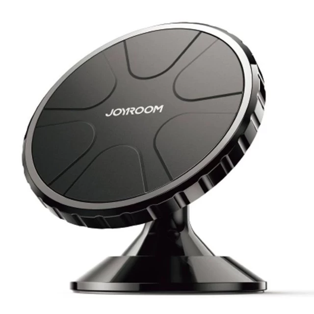 Автотримач Joyroom Self-adhesive Universal Magnetic Car Mount Phone Holder for Dashboard Black (JR-ZS260)