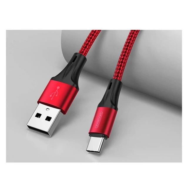 Кабель Joyroom USB-A to USB-C 3A 0.2m Red (S-0230N1-RD-USB-C)