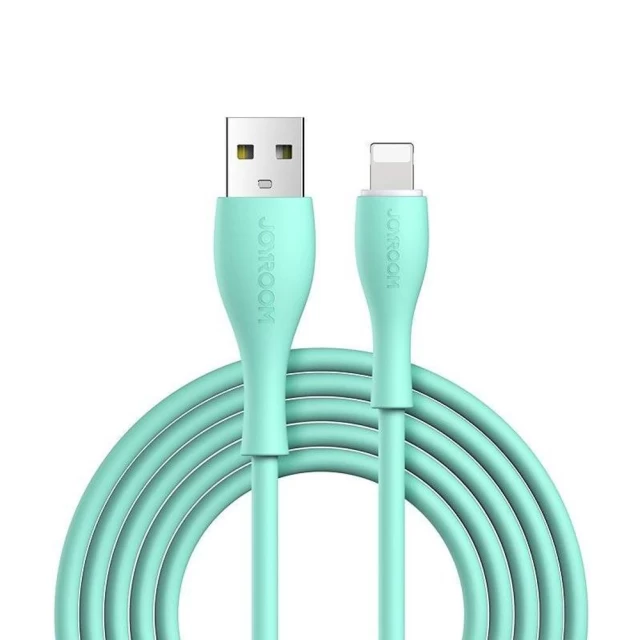 Кабель Joyroom USB-A to Lightning 2.4A 1m Green (S-1030M8-GR-LG)