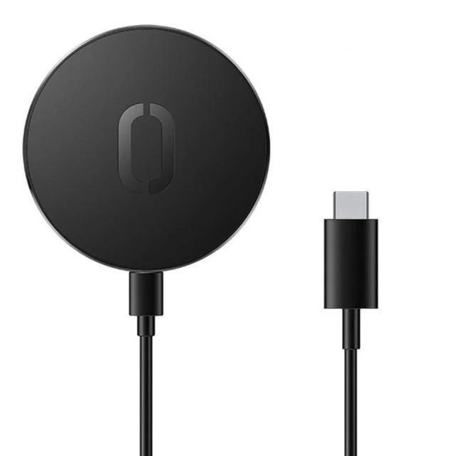 Беспроводное зарядное устройство Joyroom Qi для iPhone with USB-C Cable Black with MagSafe (JR-A28-BK)