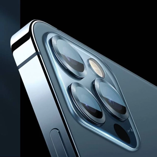 Захисне скло Joyroom для камери iPhone 12 Pro Shining Series Black (JR-PF688-BK)