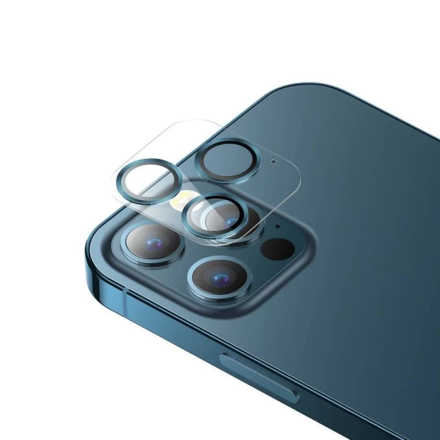 Защитное стекло Joyroom для камеры iPhone 12 Pro Max Shining Series Gold (JR-PF689-GD)