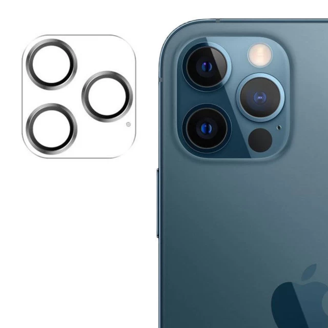 Захисне скло Joyroom для камери iPhone 12 Pro Max Shining Series Silver (JR-PF689-SL)