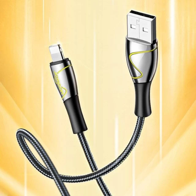 Кабель Joyroom Mermaid Series USB-A to USB-C 5A 1.2m Black (S-1250K6)