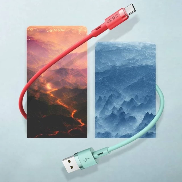 Кабель Joyroom USB-A to USB-C 2.4A 1.2m Red (S-1224N2-RED-USB-A)