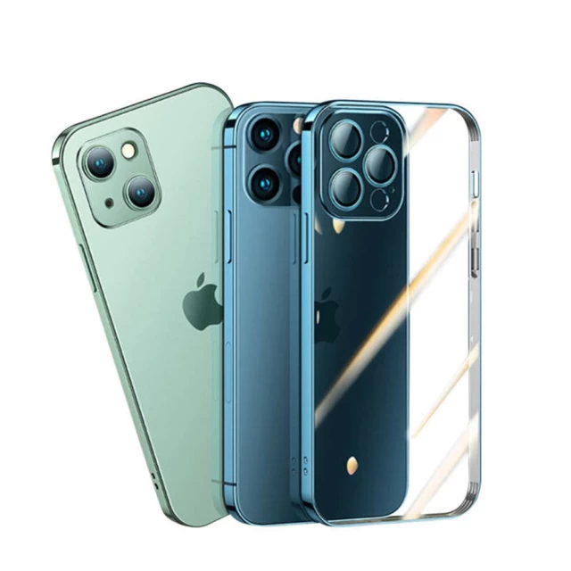 Чехол Joyroom Chery Mirror для iPhone 13 Pro Max Sea Blue (JR-BP909-SEA-BLUE)