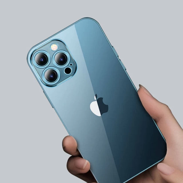 Чохол Joyroom Chery Mirror для iPhone 13 Pro Max Sea Blue (JR-BP909-SEA-BLUE)