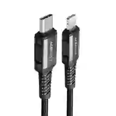 Кабель Acefast MFI USB-C to Lightning 1.2m 30W Space Grey (C1-01-C-L deep space gray)