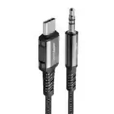 Кабель Acefast USB-C to 3.5mm Mini Jack 1.2m Space Grey (C1-08-C-3,5mm deep space gray)