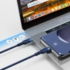 Кабель Joyroom USB-C to USB-C 60W 1.2m Blue (S-1230N9-BL)