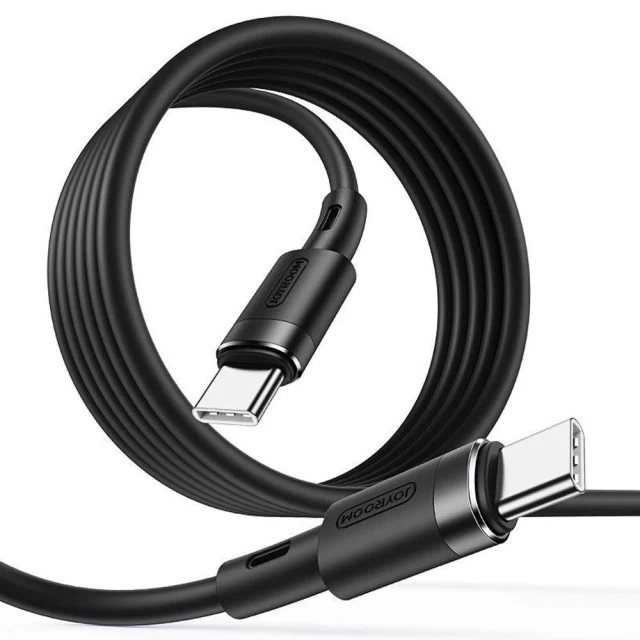 Кабель Joyroom USB-C to USB-C 60W 1.2m Black (S-1230N9-BK)