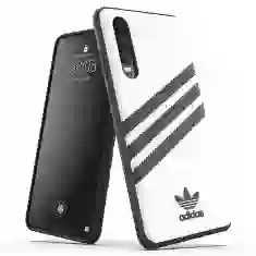 Чехол Adidas OR Molded PU FW19 для Huawei P30 White Black (8718846070058)