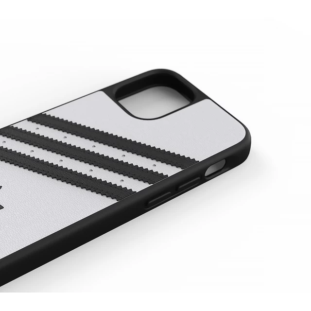 Чехол Adidas OR Molded PU FW20 для iPhone 12 mini White Black (8718846083652)