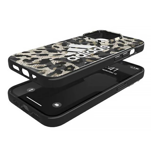 Чехол Adidas OR Snap Leopard для iPhone 13 | 13 Pro Beige (8718846097154)