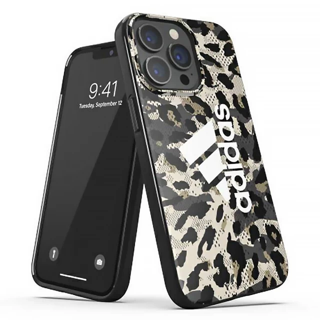 Чохол Adidas OR Snap Leopard для iPhone 13 | 13 Pro Beige (8718846097154)