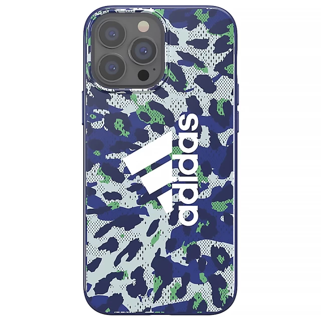 Чохол Adidas OR Snap Leopard для iPhone 13 Pro Max Blue (8718846097208)