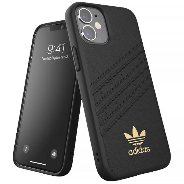 Чехол Adidas OR Molded Premium для iPhone 12 mini Black (8718846084024)