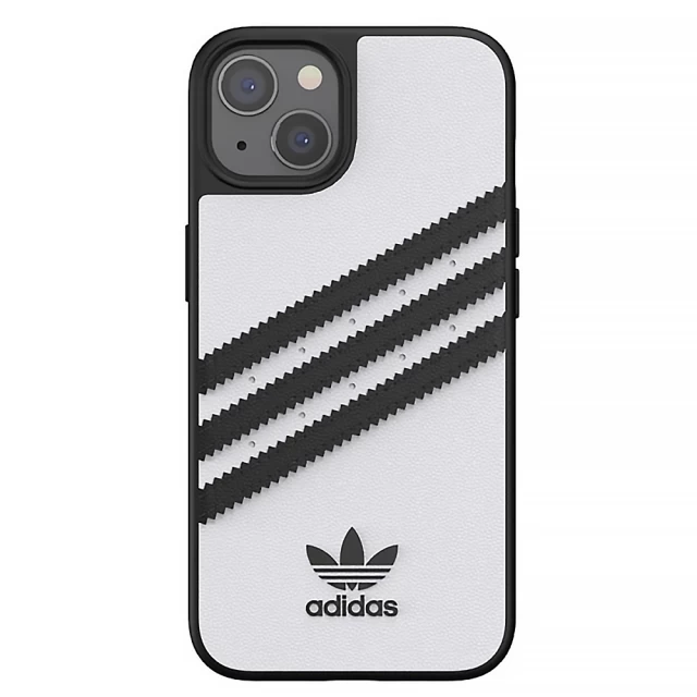 Чохол Adidas OR Molded PU для iPhone 13 White Black (8718846095525)