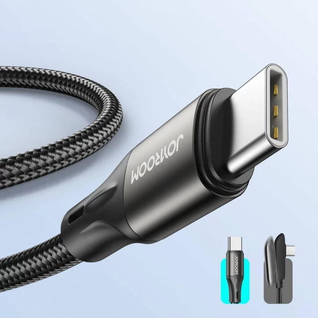 Кабель Joyroom Fast Charging USB-C to USB-C 60W 1m Black (S-1030N1-60)