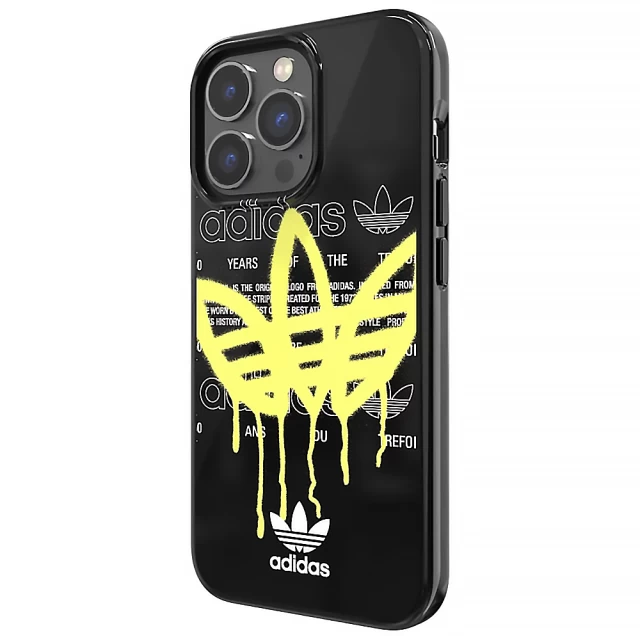Чехол Adidas OR Snap Summer Graffiti для iPhone 13 | 13 Pro Black (8718846097598)