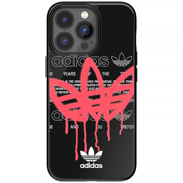 Чехол Adidas OR Snap Summer Graffiti для iPhone 13 | 13 Pro Black (8718846097611)