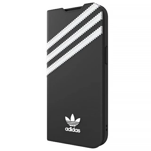 Чохол Adidas OR Booklet PU для iPhone 13 White Black (8718846095495)