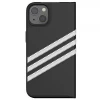 Чохол Adidas OR Booklet PU для iPhone 13 White Black (8718846095495)