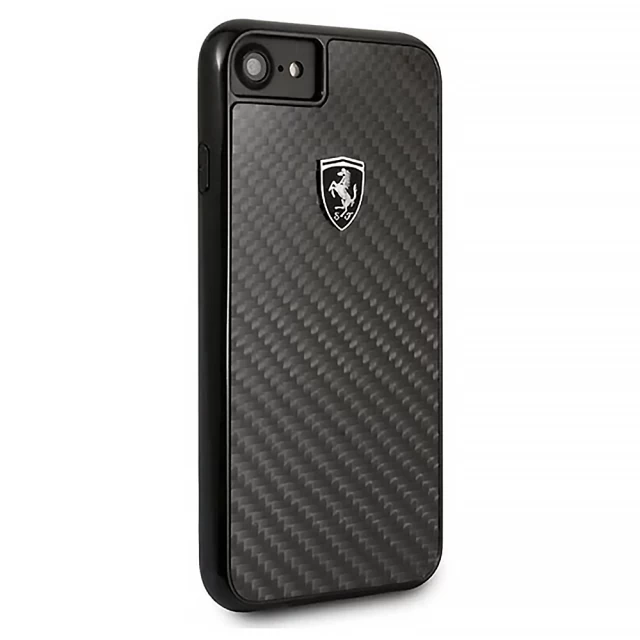 Чохол Ferrari Carbon Heritage для iPhone SE 2020 | 7 | 8 Black (FEHCAHCI8BK)