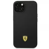 Чехол Ferrari Silicone Metal Logo для iPhone 14 Plus Black (FEHCP14MSIBBK)