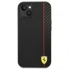 Чехол Ferrari Carbon для iPhone 14 Black (FEHCP14SAXBK)