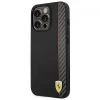 Чехол Ferrari Carbon для iPhone 14 Pro Max Black (FEHCP14XAXBK)