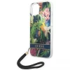 Чехол Guess Flower Strap для iPhone 14 Blue (GUOHCP14SHFLSB)