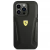 Чехол Ferrari Leather Stamp Sides для iPhone 14 Pro Max Black (FEHCP14XRBUK)