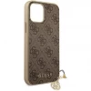 Чохол Guess 4G Charms Collection для iPhone 12 Pro Max Brown (GUHCP12LGF4GBR)