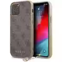 Чохол Guess 4G Charms Collection для iPhone 12 Pro Max Brown (GUHCP12LGF4GBR)