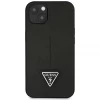 Чехол Guess Saffiano Triangle Logo для iPhone 13 mini Black (GUHCP13SPSATLK)