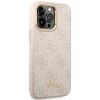 Чехол Guess 4G Vintage Gold Logo для iPhone 14 Pro Max Pink (GUHCP14XHG4SHP)