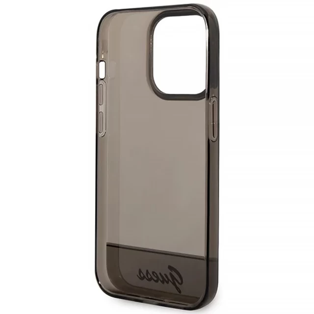 Чохол Guess Translucent для iPhone 14 Pro Max Black (GUHCP14XHGCOK)