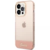 Чехол Guess Translucent для iPhone 14 Pro Max Pink (GUHCP14XHGCOP)