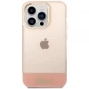 Чохол Guess Translucent для iPhone 14 Pro Max Pink (GUHCP14XHGCOP)