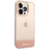 Чехол Guess Translucent для iPhone 14 Pro Max Pink (GUHCP14XHGCOP)