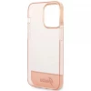 Чехол Guess Translucent для iPhone 14 Pro Max Pink (GUHCP14XHGCOP)