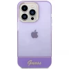 Чехол Guess Translucent для iPhone 14 Pro Max Purple (GUHCP14XHGCOU)