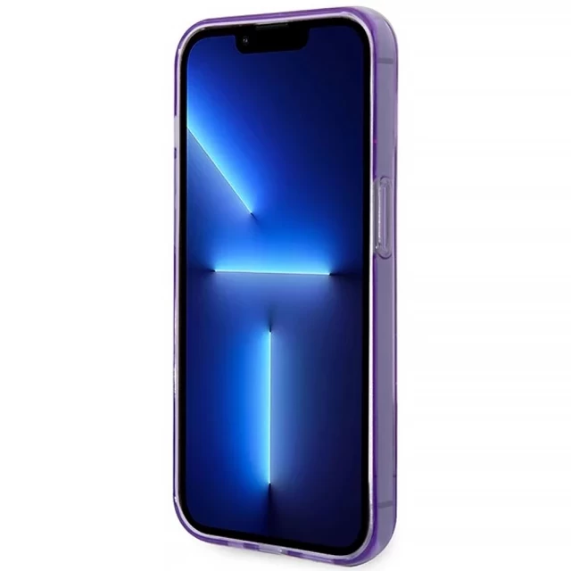 Чехол Guess Translucent для iPhone 14 Pro Max Purple (GUHCP14XHGCOU)